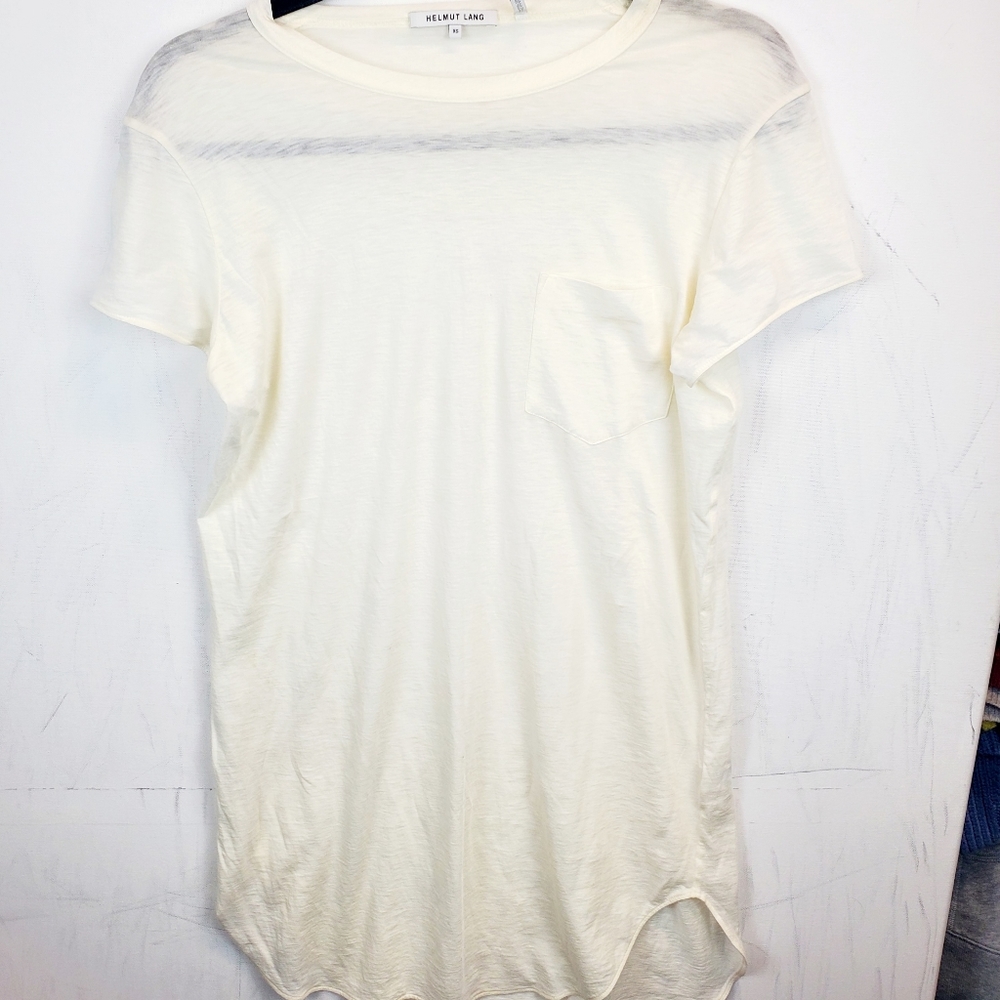 HELMUT LANG Cashmere Blend T-SHIRT DRESS SZ XS